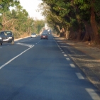 On the road